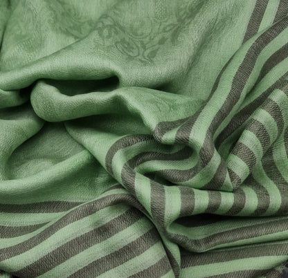 Authentic Luxury Soft Kashmir Pashmina Stole - Light Green