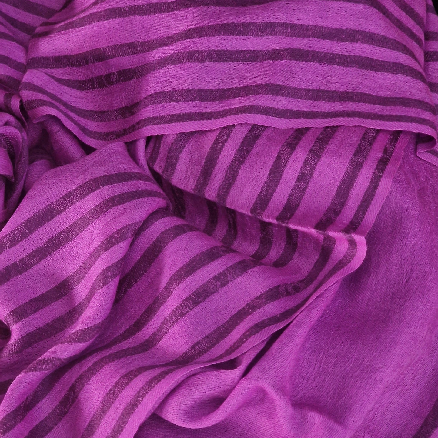 Luxury Soft Kashmir Pashmina Stole - French violet