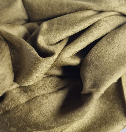 Natural Pashmina - Luxury Stole Khaki