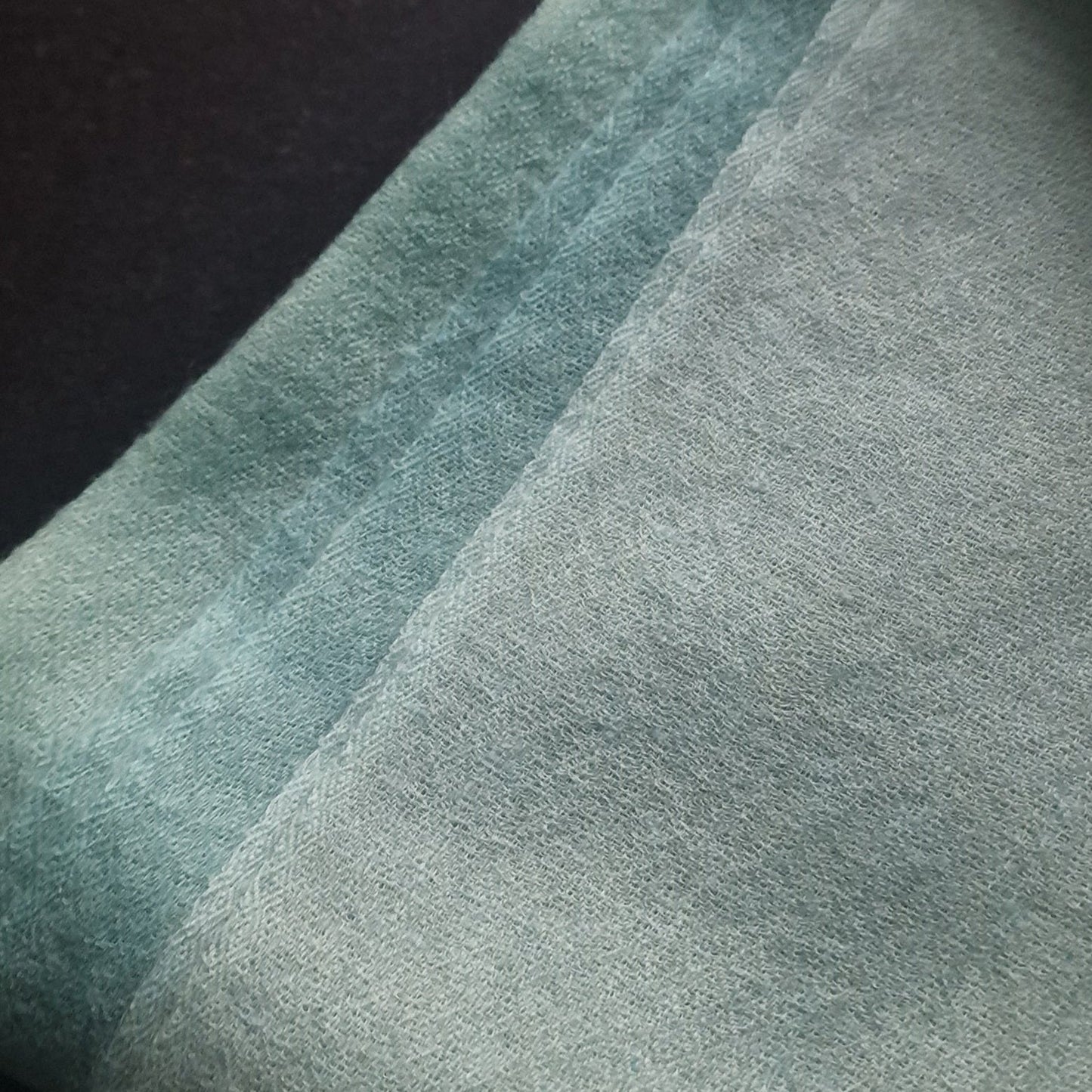 Delightful Pale Teal Ombre 100% Soft Kashmir Pashmina Cashmere Stole