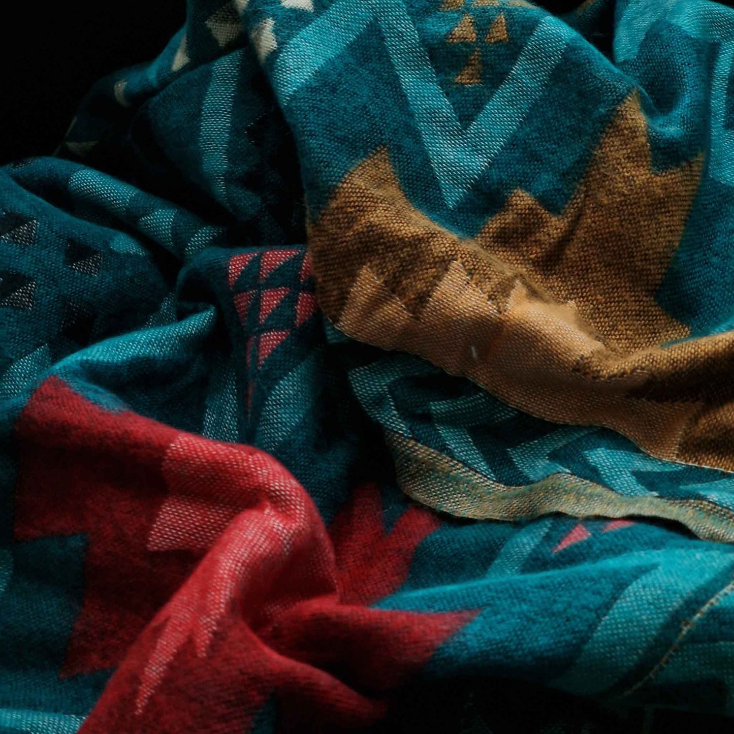 Tibet Shawl Himalayan Blanket Scarf - Zen